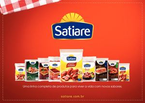 Tabela de produtos Satiare