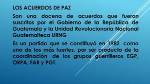 Clase 6 Acuerdos De Paz