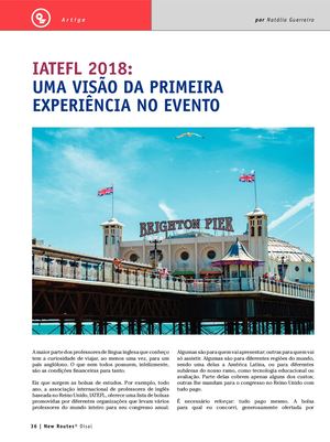 Iatefl 2018 Uma Visão Da Primeira Experiência No Evento