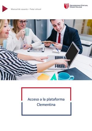 Acceso A La Plataforma Clementina