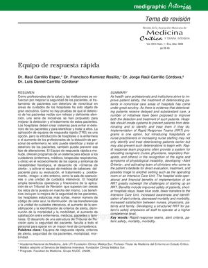 Equipos De Respuesta Rapida