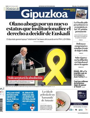 Noticias de Gipuzkoa 20180905