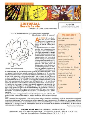 Diaconat Alsace Infos n°63