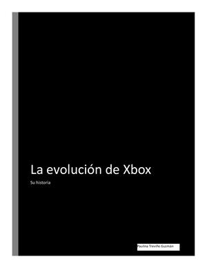 Evolucion Del Xbox