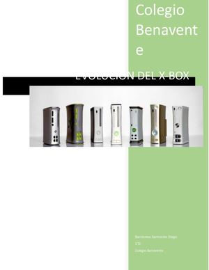 Evolucion del X-box