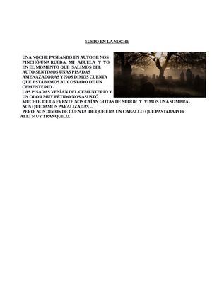 Cuento De Misterio