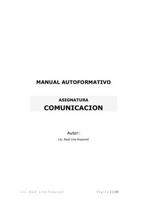 Manual De Comunicación