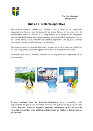 Sistemas Operativos