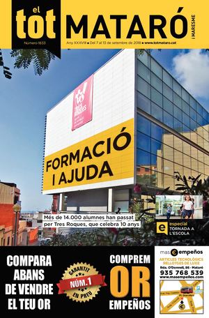 El Tot 1833 (Del 7 al 13 de setembre de 2018)