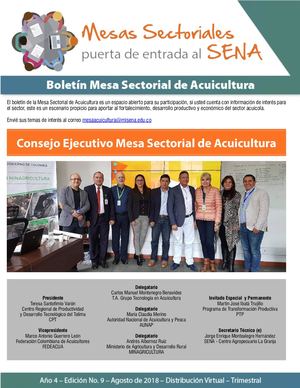 Boletín Mesa Sectorial Acuicultura