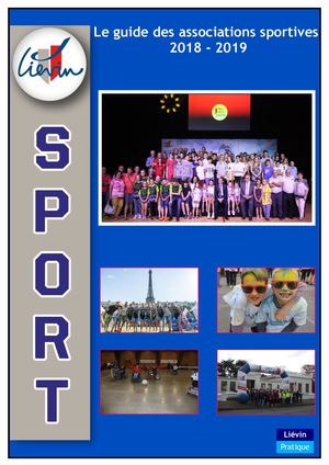 Le guide des associations sportives liévinoises 2018 2019