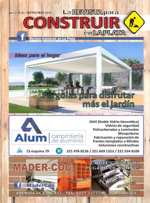 Revista CONSTRUIR en La Plata - Septiembre 2018