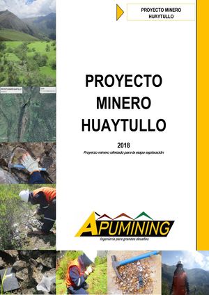 Proyecto Minero Huaytullo