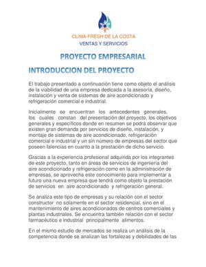 Proyecto Empresarial