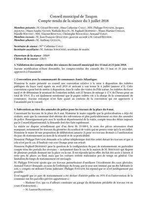 Cm03072018 Compte Rendu