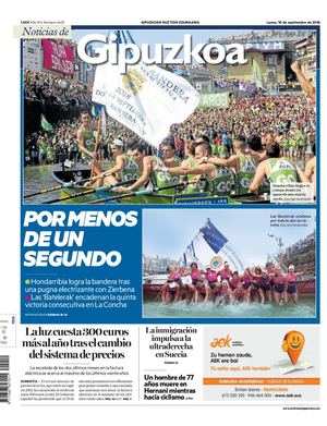 Noticias de Gipuzkoa 20180910