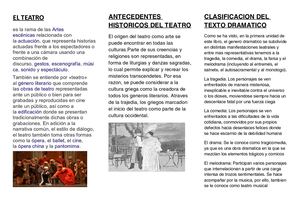 Triptico De Literatura