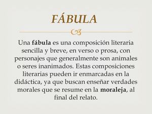Fábula