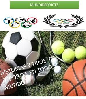 Tipos de deportes