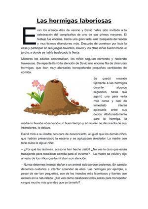 Las Hormigas Laboriosas