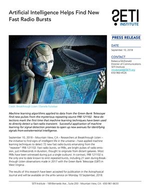 Artificial Intelligence Sept 10 2018