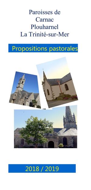 Propositions Pastorales