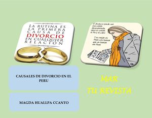 CAUSALES DE DIVORCIO EN EL PERU