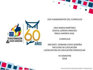 Fundamentos Psicológicos del Currículo