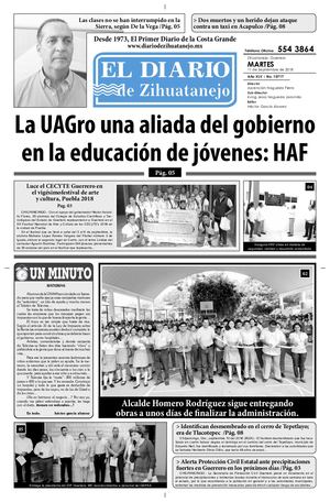 Martes 11 de Septiembre del 2018