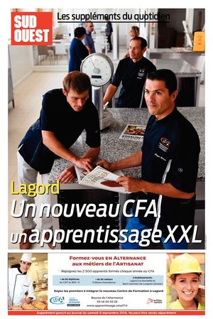 Supplement Sud Ouest 08 09 18