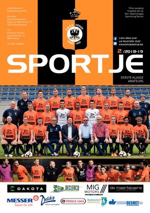 Sportje 2 KMSK Deinze - R Knokke FC