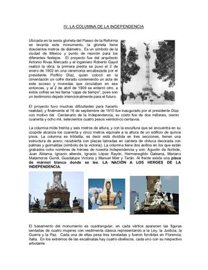 V Columna De La Independencia