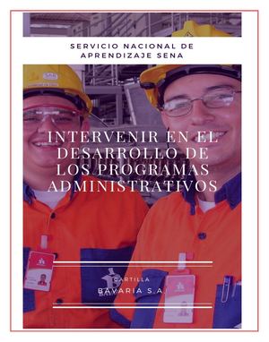 Intrvenir En El Desarrollo De Los Programas