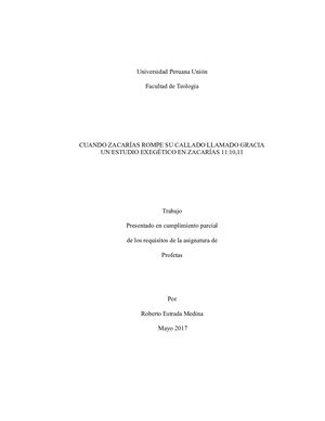 Exegesis Zacarias 11