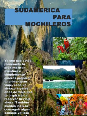 Sudamérica para mochileros