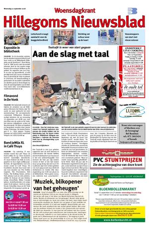 Hillegoms Nieuwsblad 12-09-2018