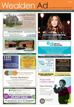 Wealden Ad 14/9/2018