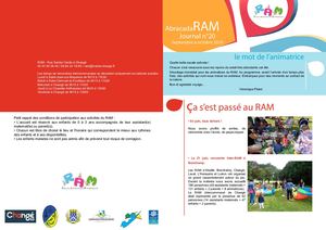 Journal du RAM N°20