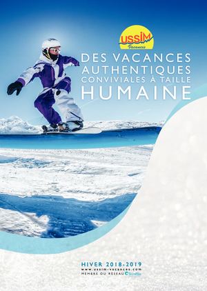 Catalogue Hiver Ussim Vacances 2018/2019