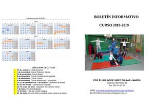 Boletin Principio de curso 18/19