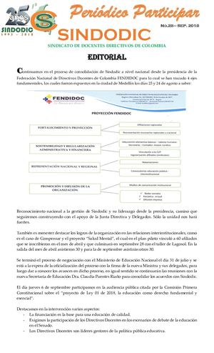 Periodico Septiembre 2018