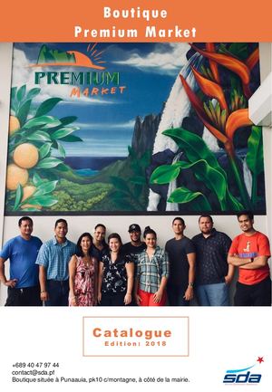 Catalogue Premium Market 2018