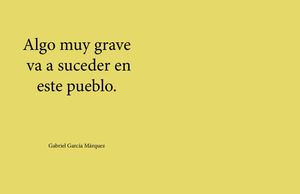 Gabo - Algo muy grave va a suceder en este pueblo