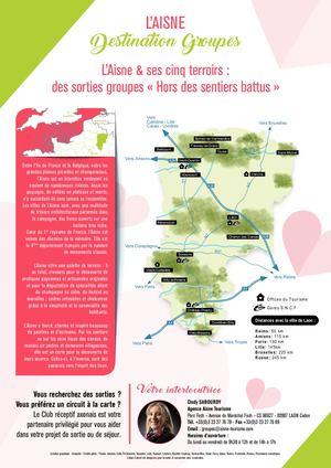 L'Aisne, Destination groupes !