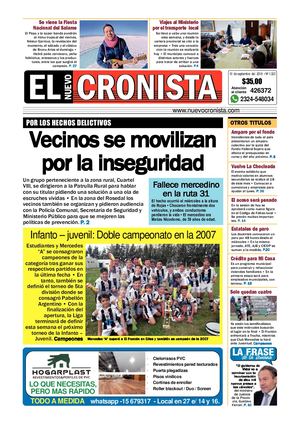 El Nuevo Cronista 10 09 2018