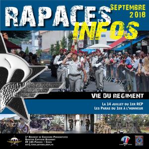 Rapaces Infos Septembre 2018