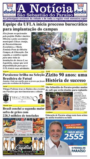 Jornal A Notícia de São Sebastião do Paraíso - Edição 08 - 14_09_2018