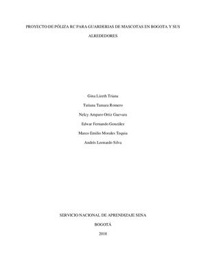 021 Seg Poliza Rc Para Guarderia De Mascotas