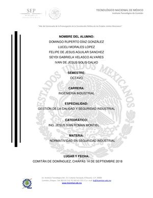 Verificacion De Normas Stps 019, 020, 025 Y 026