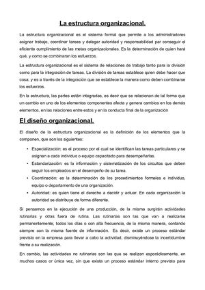 Estructuraorganizacional